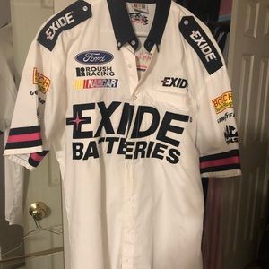 Cool nascar shirt EXIDE BATTERIES